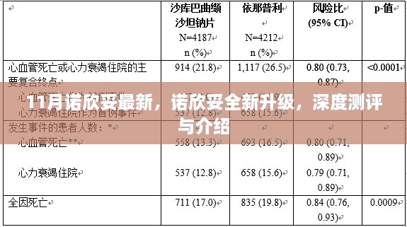 诺欣妥全新升级深度测评与介绍，11月最新资讯