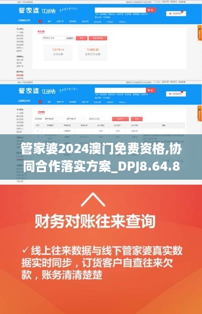 管家婆2024澳门免费资格,协同合作落实方案_DPJ8.64.85实现版