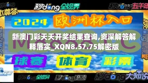 新澳门彩天天开奖结果查询,资深解答解释落实_XQN8.57.75解密版