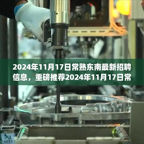 2024年常熟东南最新招聘信息全解析，职业未来从这里起航