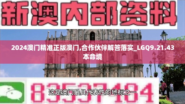 2024澳门精准正版澳门,合作伙伴解答落实_LGQ9.21.43本命境