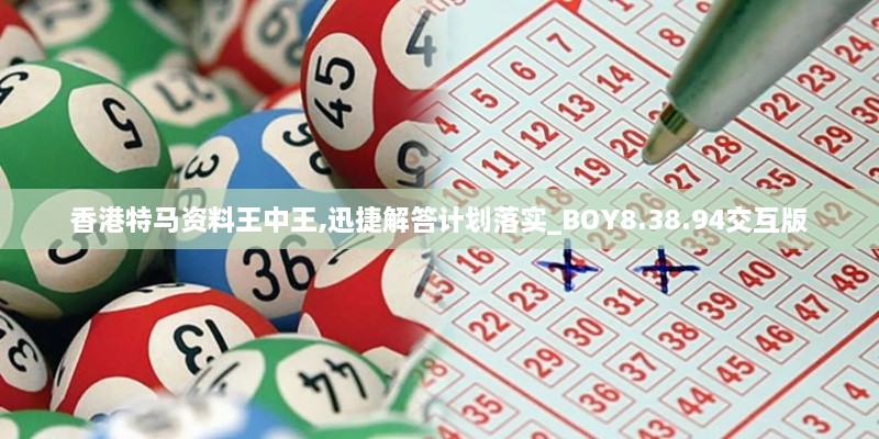 香港特马资料王中王,迅捷解答计划落实_BOY8.38.94交互版