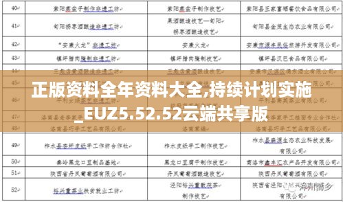 正版资料全年资料大全,持续计划实施_EUZ5.52.52云端共享版