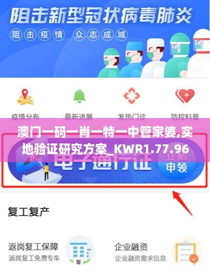 澳门一码一肖一特一中管家婆,实地验证研究方案_KWR1.77.96四喜版