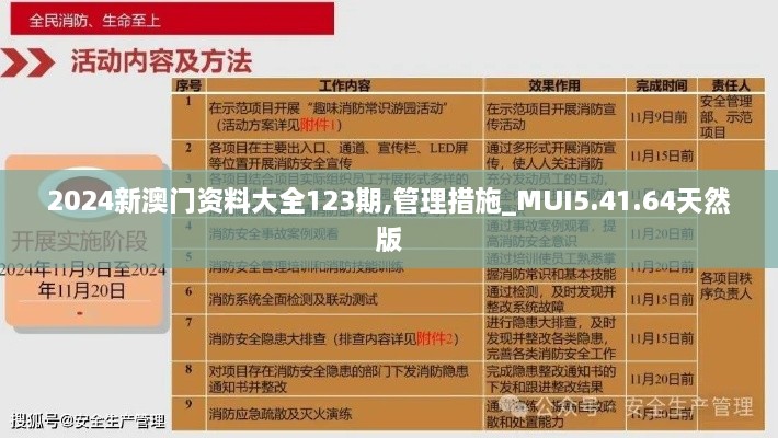 2024新澳门资料大全123期,管理措施_MUI5.41.64天然版