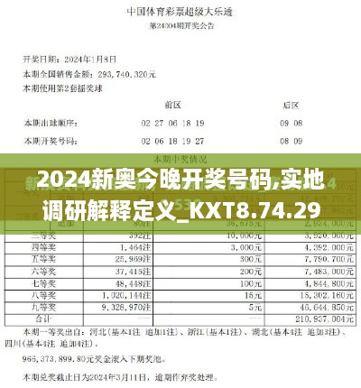 2024新奥今晚开奖号码,实地调研解释定义_KXT8.74.29梦幻版