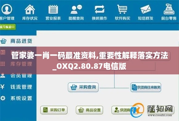 管家婆一肖一码最准资料,重要性解释落实方法_OXQ2.80.87电信版