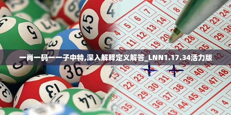 一肖一码一一子中特,深入解释定义解答_LNN1.17.34活力版