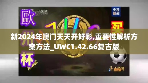 新2024年澳门天天开好彩,重要性解析方案方法_UWC1.42.66复古版