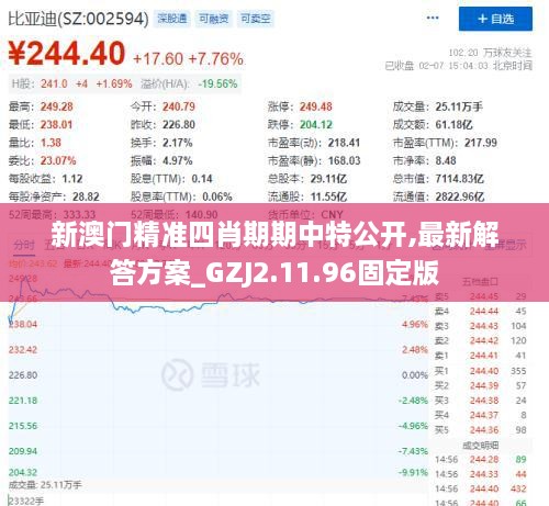 新澳门精准四肖期期中特公开,最新解答方案_GZJ2.11.96固定版