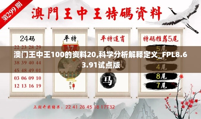 澳门王中王100的资料20,科学分析解释定义_FPL8.63.91试点版