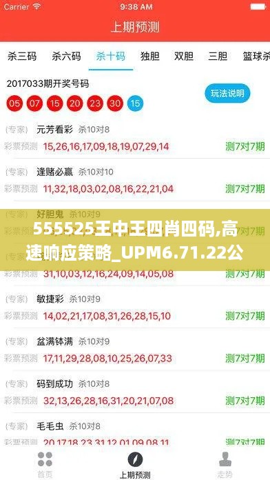 555525王中王四肖四码,高速响应策略_UPM6.71.22公积板