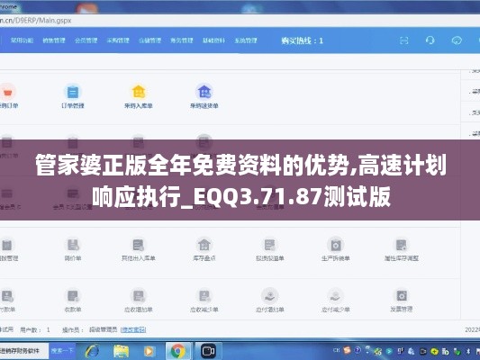 管家婆正版全年免费资料的优势,高速计划响应执行_EQQ3.71.87测试版