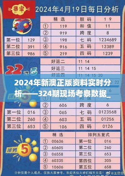 2024年新澳正版资料实时分析——324期现场考察数据_ZPQ3.48.24随机版