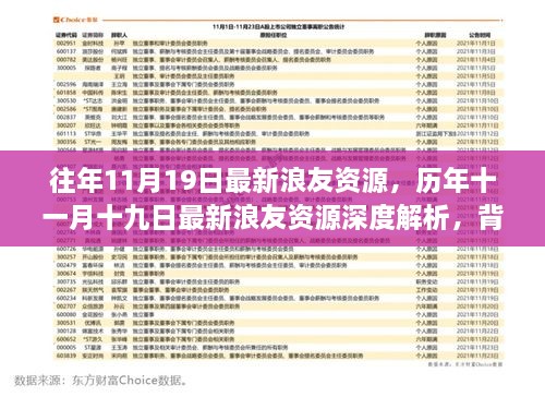 历年11月19日浪友资源深度解析，背景、事件与影响回顾