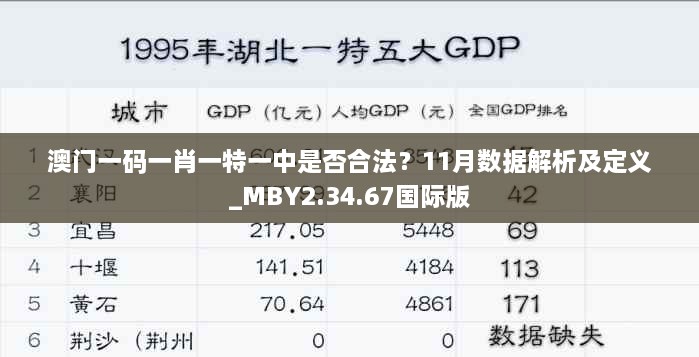 澳门一码一肖一特一中是否合法？11月数据解析及定义_MBY2.34.67国际版