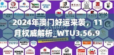 2024年澳门好运来袭，11月权威解析_WTU3.56.93特别版