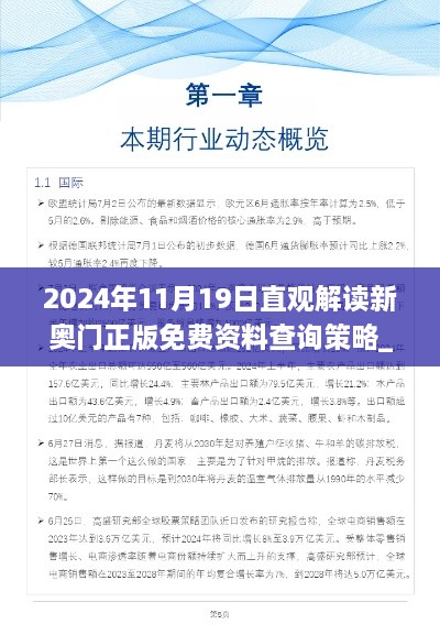 2024年11月19日直观解读新奥门正版免费资料查询策略_KDB9.37.95版