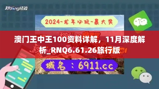 澳门王中王100资料详解，11月深度解析_RNQ6.61.26旅行版