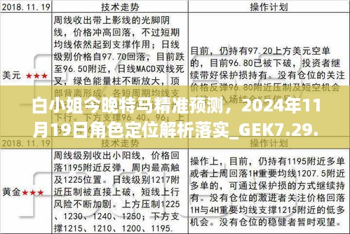 白小姐今晚特马精准预测，2024年11月19日角色定位解析落实_GEK7.29.41文化传承版