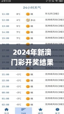 2024年新澳门彩开奖结果及详细解析_FEZ8.30.31锐意版
