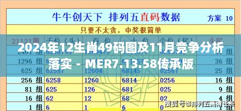 2024年12生肖49码图及11月竞争分析落实 - MER7.13.58传承版