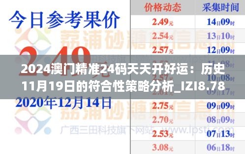 2024澳门精准24码天天开好运：历史11月19日的符合性策略分析_IZI8.78.93内容创作版