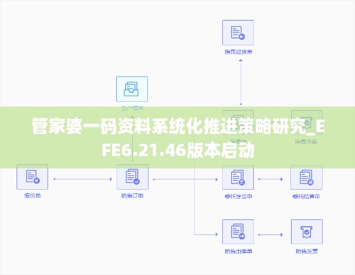 管家婆一码资料系统化推进策略研究_EFE6.21.46版本启动