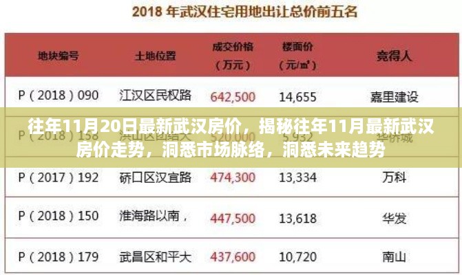 揭秘武汉历年11月房价走势，洞悉市场脉络与未来趋势预测报告出炉！