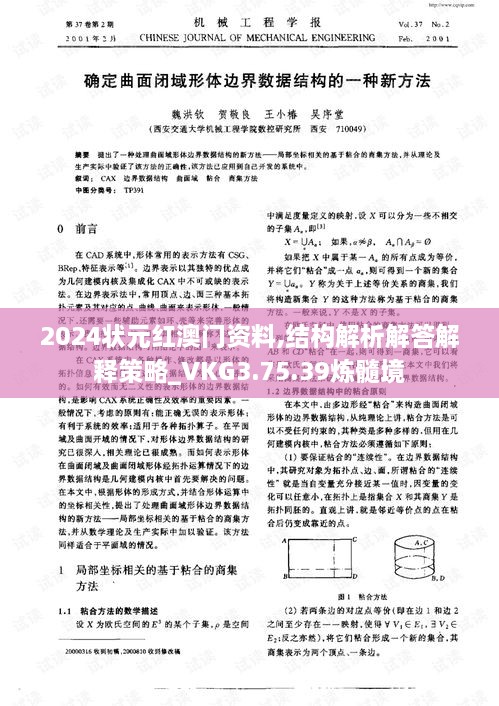 2024状元红澳门资料,结构解析解答解释策略_VKG3.75.39炼髓境