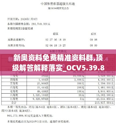 新奥资料免费精准资料群,顶级解答解释落实_OCV5.39.83触控版