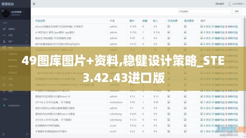 49图库图片+资料,稳健设计策略_STE3.42.43进口版