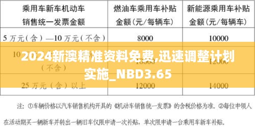 2024新澳精准资料免费,迅速调整计划实施_NBD3.65