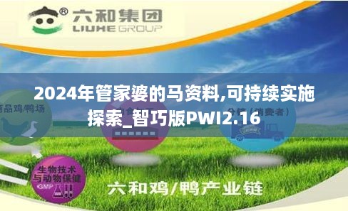 2024年管家婆的马资料,可持续实施探索_智巧版PWI2.16