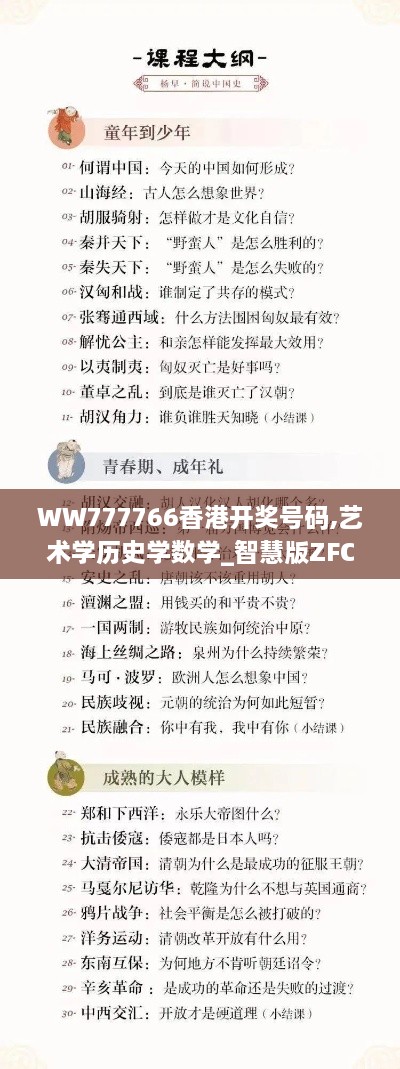 WW777766香港开奖号码,艺术学历史学数学_智慧版ZFC3.63