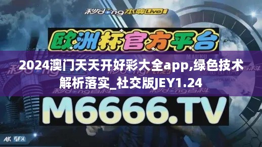 2024澳门天天开好彩大全app,绿色技术解析落实_社交版JEY1.24