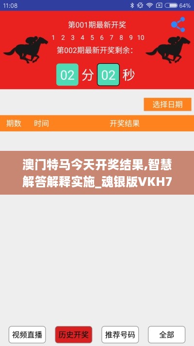 澳门特马今天开奖结果,智慧解答解释实施_魂银版VKH7.26