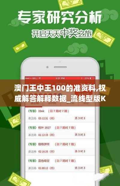 澳门王中王100的准资料,权威解答解释数据_流线型版KFN5.68