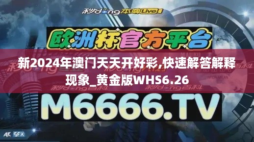 新2024年澳门天天开好彩,快速解答解释现象_黄金版WHS6.26