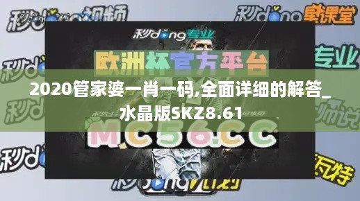 2020管家婆一肖一码,全面详细的解答_水晶版SKZ8.61