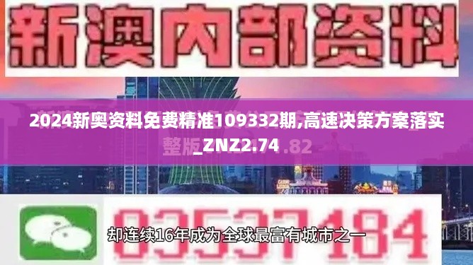 2024新奥资料免费精准109332期,高速决策方案落实_ZNZ2.74