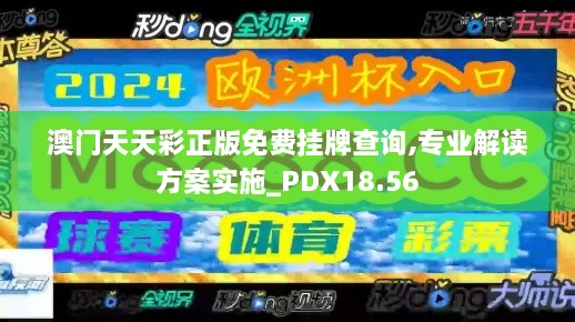 澳门天天彩正版免费挂牌查询,专业解读方案实施_PDX18.56