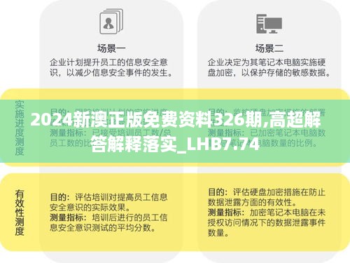 2024新澳正版免费资料326期,高超解答解释落实_LHB7.74