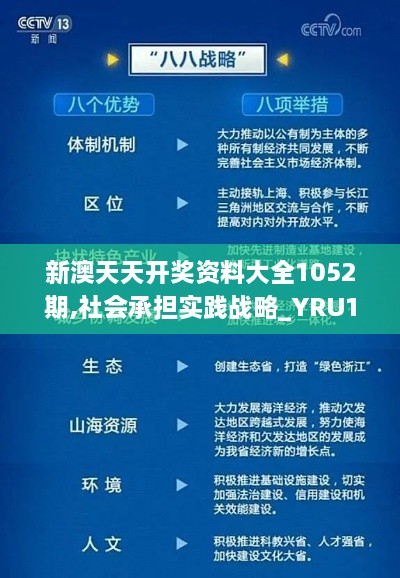 新澳天天开奖资料大全1052期,社会承担实践战略_YRU17.80