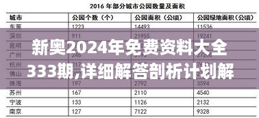 新奥2024年免费资料大全333期,详细解答剖析计划解释_SDN4.56