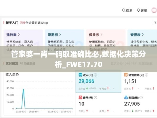 管家婆一肖一码取准确比必,数据化决策分析_FWE17.70