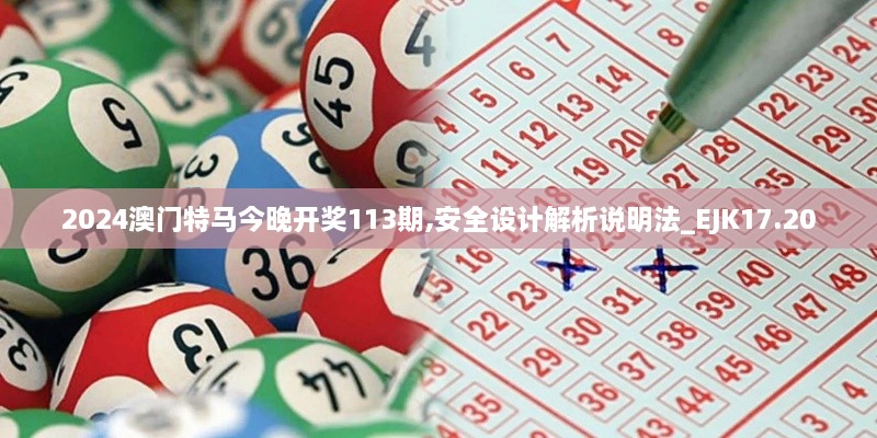 2024澳门特马今晚开奖113期,安全设计解析说明法_EJK17.20