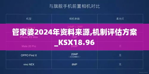 管家婆2024年资料来源,机制评估方案_KSX18.96