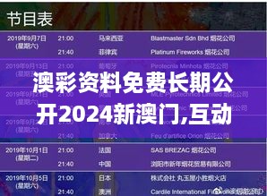 澳彩资料免费长期公开2024新澳门,互动性策略设计_RPW18.16