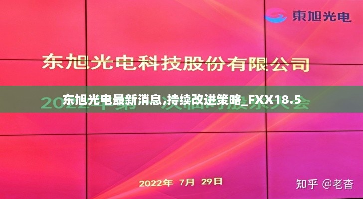 东旭光电最新消息,持续改进策略_FXX18.5